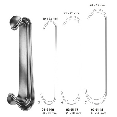 Roux Retractors 165mm