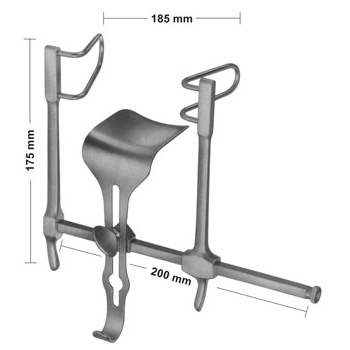 Gosset Abdominal Retractor 58mm